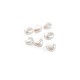 Perla ABS Irregolare 10X11 mm Ø1.5 mm