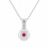 Argent/ Rouge