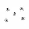 Placcato Argento 999° Effetto Anticato / 5 µm