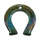 Pendentif en Céramique Émaillée fer à Cheval 48 x 53 mm