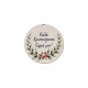 Colgante de Madera «Feliz Navidad, Abuelita Mía» 45 mm/3 mm Ø 2,5 mm