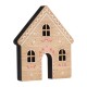 Maisonnette Décorative en Bois Peinte 136 x 150 mm / 17 mm