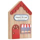 Ξύλινο Επιτραπέζιο Σπίτι "Bakery & Cafe" 120x180