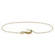 Bracelet en Acier Inoxydable 304 avec Chaîne Très Fine. 21 cm