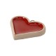 Ciondolo Cuore in Ceramica Smaltata 49x40mm