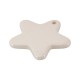 Colgante de Cerámica Esmaltada Estrella 50 mm