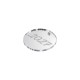 Plexi Acrylic Lucky Pendant Round "2027" 25mm Ø2mm