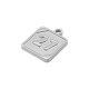 Stainless Steel 304 Square Connector "27" 11x13mm