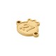 Stainless Steel 304 Pomegranate Connector "27" 15x12mm