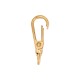Zamak Swivel Lobster Clasp 38x14mm/4mm