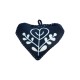 PU Pendant Heart with Branches 60x65mm