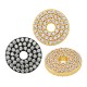 Pièce Ronde en Laiton Zircon. 11 mm/2 mm