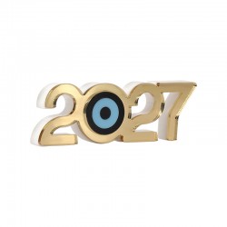 Πλέξι Ακρυλικό Επιτραπέζιο "2027" με Μάτι 100x34mm