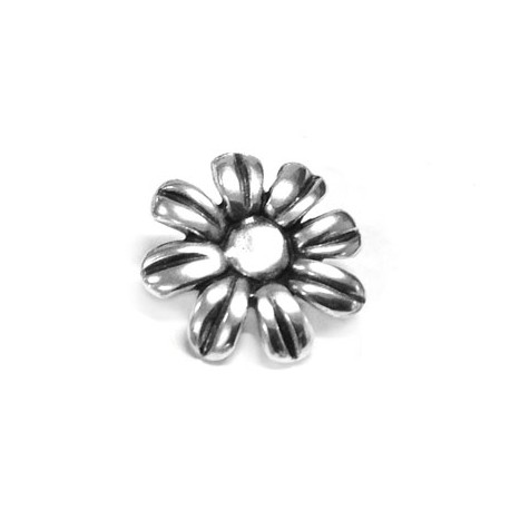 Zamak Flower 26mm w/ Pin for Bracelet 42074411