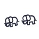 Colgante de Metacrilato Elefante 20x13mm