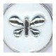 Metal Zamak Cast Charm Butterfly with Enamel 14mm