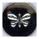 Metal Zamak Cast Charm Butterfly with Enamel 14mm