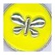 Metal Zamak Cast Charm Butterfly with Enamel 14mm
