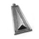 Metal Zamak Cast Geometric Part 55x31mm