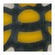 Plexi Acrylic Pendant Bee 45x35mm