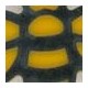Plexi Acrylic Pendant Bee 45x35mm
