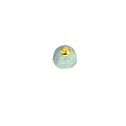 Pompon en Polyester avec Capuchon 10 mm