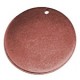 Colgante de Metal Latón Chapa Redonda 20mm(grosor 1mm/Ø1,2mm)