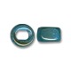 Enamel-Glazed Multi Color Ceramic Slider Round for Regaliz Leather 10mm (Ø 11x8mm)