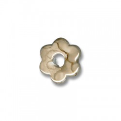Ceramic Charm Flower w/ Enamel 15mm (Ø5mm)