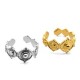 Anello in Metallo Ottone Regolabile 20x10mm