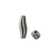 Entrepieza de Metal Zamak Tubo 6x18mm