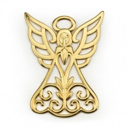 Zamak Pendant Angel 80x60mm