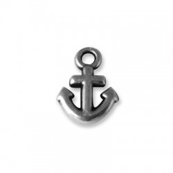 Zamak Charm Anchor 12x9mm