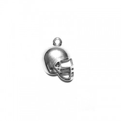 Zamak Charm Baseball Helmet 14x18mm