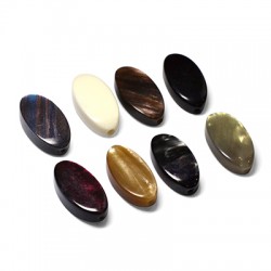Polyester Oval 20x10mm
