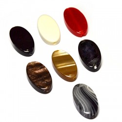 Polyester Oval 25x13mm