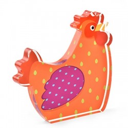 Plexi Acrylic Deco Chicken 96x90mm