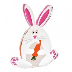 Plexi Acrylic Deco Bunny 92x120mm