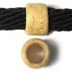 Tubo Passante in Ceramica Dipinta a Freddo 23x15mm( Ø 15mm)