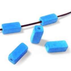 Ceramic Matte Slider Tube Rectangular 8x2.5mm (Ø 2.5mm)