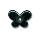 Ceramic Pendant Butterfly w/ Enamel 30x12mm