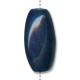 Perle Ovale Céramique Émaillée 40x20mm (Ø 3.5mm)
