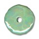 Ceramic Bead Disk w/ Enamel 45mm (Ø8mm)