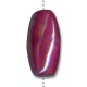 Enamel-Glazed One Color Ceramic Slider Oval 40x20mm (Ø 3.5mm)