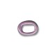 Anello Passante per Cuoio Regaliz in Ceramica Smaltata 5mm (Ø 11x8mm)