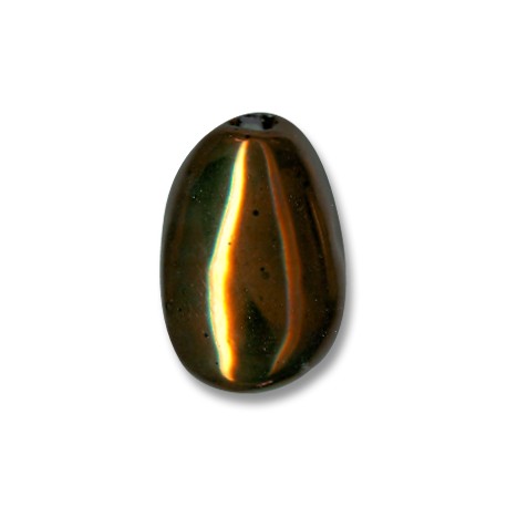 Perle Céramique Ronde Émaillée 30mm (Ø 5mm)