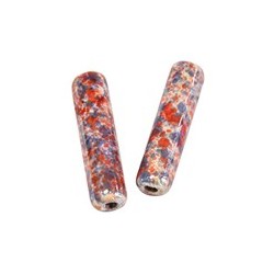 Enamel Ceramic Slider Tube 8x30mm (Ø 2.8mm)