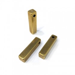 4102927 Brass Cast Connector Bar 30x7mm (Ø2.9mm)
