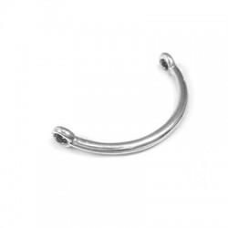 Zamak Half Bracelet Bar 43mm (Ø 2.9mm)