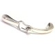 Zamak Clasp Half Bracelet w/ Hook 71x7mm (Ø 5.3mm)